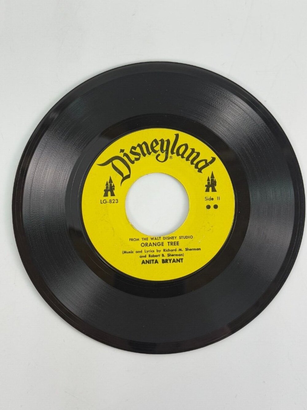 1971 Anita Bryant The Orange Bird Song A Disneyland 45 Record LG-823 Near Mint - Picture 2 of 2